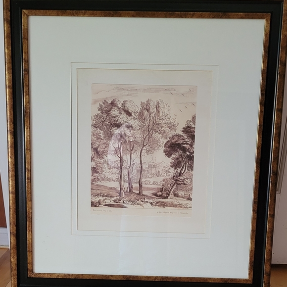 Sepia Landscape Framed Art Print - Picture 1 of 3